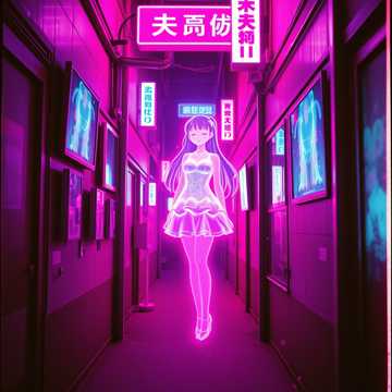 Девушка анимешница( обновленная версия)