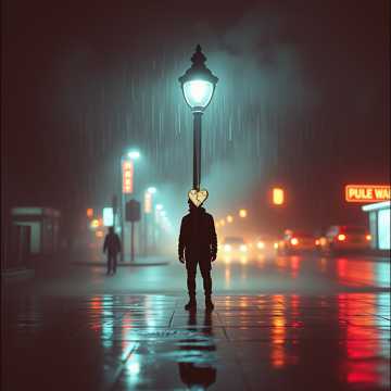 Одна под дождём. (Edit)