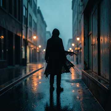 Одинокий на ветру