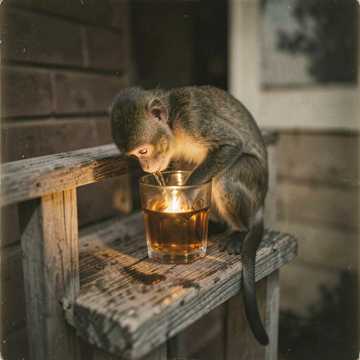 Мартышка в виски