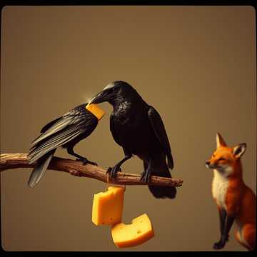 Ворона и лисица (Крылов А. И.)