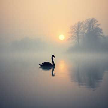 Чёрный лебедь.