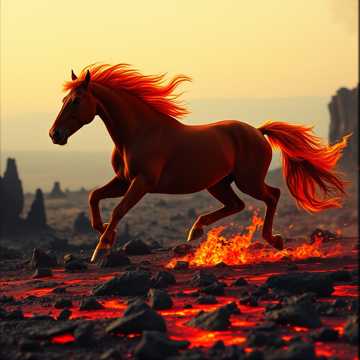 Огненная лошадь