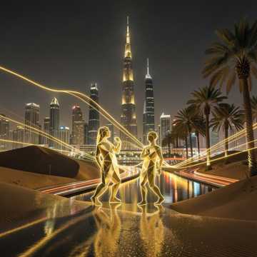 شباب دبي حارقين
