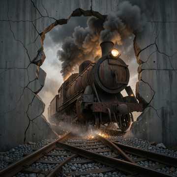 Человек паровоз