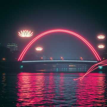 月光下的河(Лунный свет над рекой)