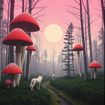 Грибы мухоморы