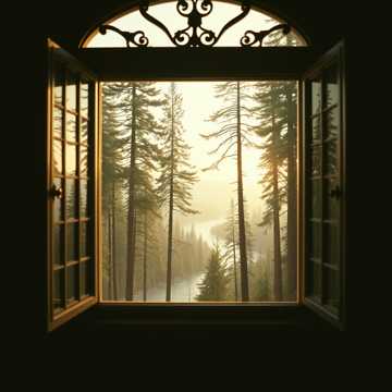 Сосны раскинули лапы свои!