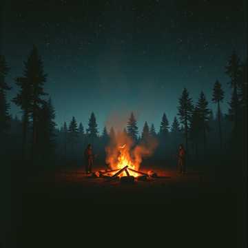 Танцы у костра