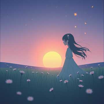 Девочка - весна