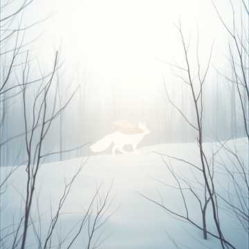 У зимы белый кончик