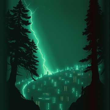 Древний реликтовый лес.