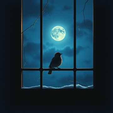 Птица в клетке