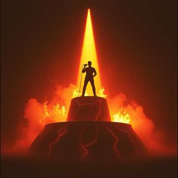 Огонь на сцене