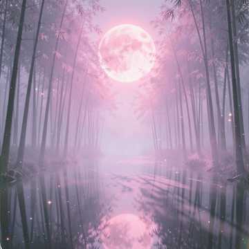 粉月微语 (Fěnyuè wēiyǔ)