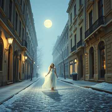 Красавица идёт