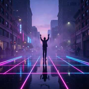 Ди-джей не умолкает.