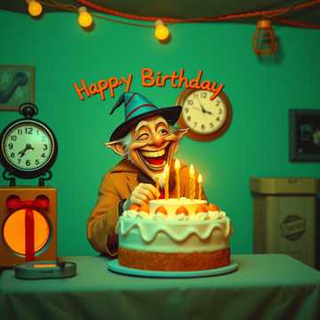 С днём рожденья, старичок