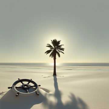 Пальмы в снегу