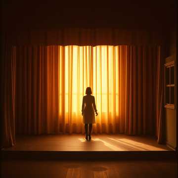 Один раз на этой сцене.