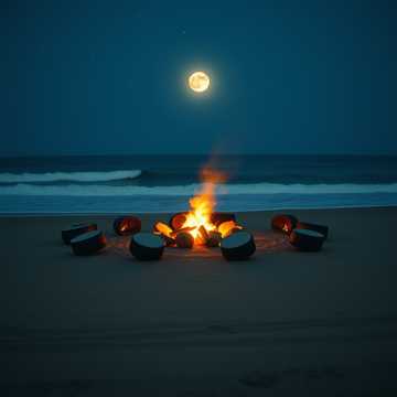 Это ночные барабаны.