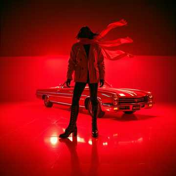 Лакированные штиблеты и красный пиджак