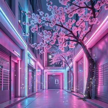 Белый снег цветов вишневых