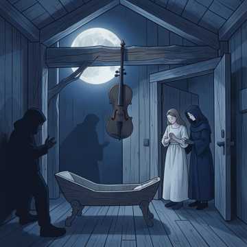 Осина у оврага