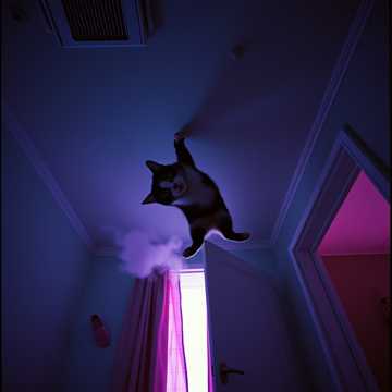 Вэйп на потолке