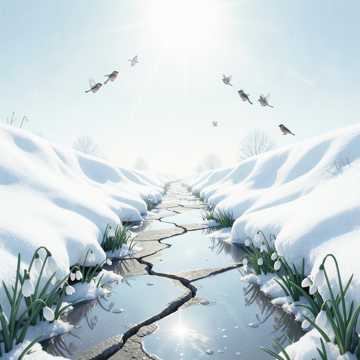 Набухшие снега