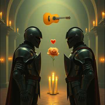 Перед испанской дамой.