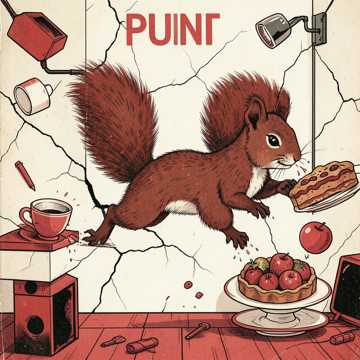 Белочка - пушистый глюк