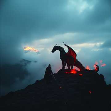 Рыцарь и дракон