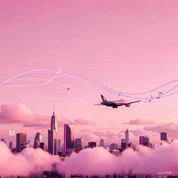 Розовое небо