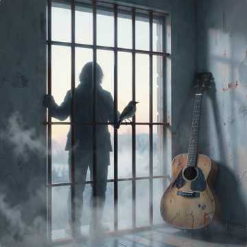 Взгляд из-за решётки.(песню написал 30 лет назад)
