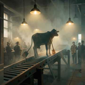 Жалобное «му» на конвейере