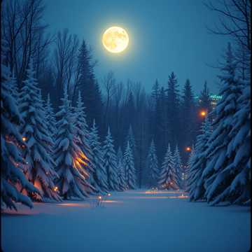 Новогодний лес (Edit) (Edit)