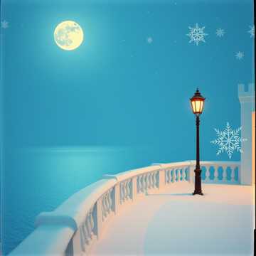 Небо молится снежною россыпью