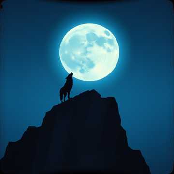 Одинокая волчица