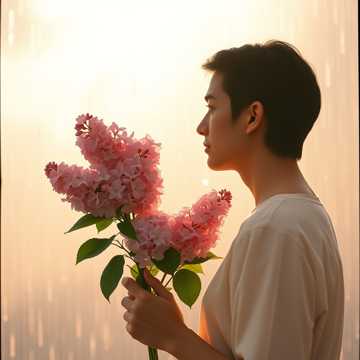 Сирень в руках!