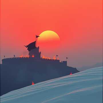 За горизонт