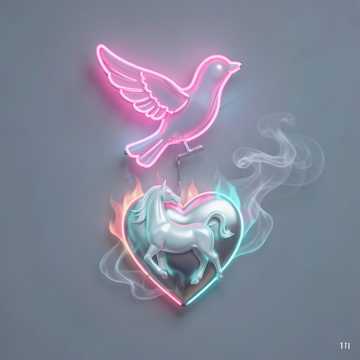 Она и Птица Счастья.