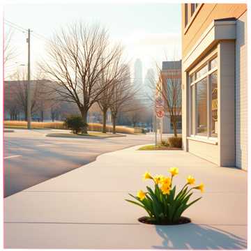 Цветущая весна твоей земли