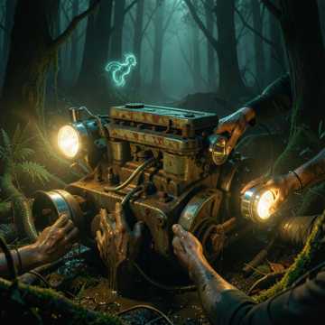 Леший на колесе