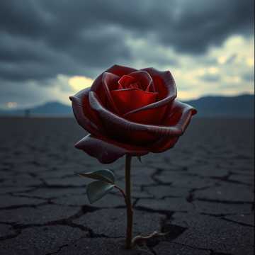 Черная роза