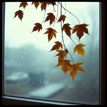 А дождь всё плачет