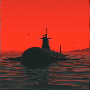 Поднят перископ