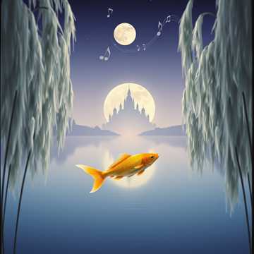 Золотая рыбка (К. Бальмонт)