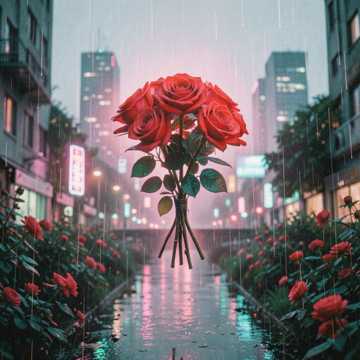 Розовый букет 🌹