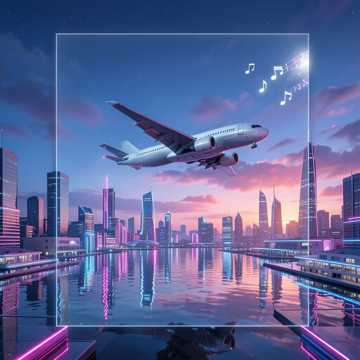 Летит самолёт